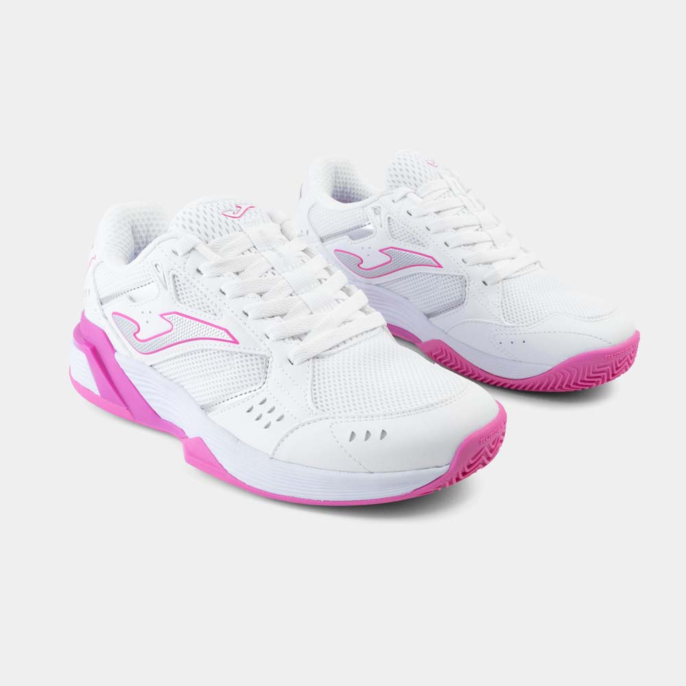 Zapatillas Voley Screen Lady  Blanco Rosado