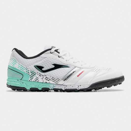 Zapatillas Futbol Mundial  TURF Blanco Celeste