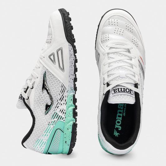 Zapatillas Futbol Mundial  TURF Blanco Celeste