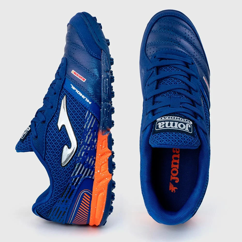 Zapatillas Futbol Mundial TURF Marino