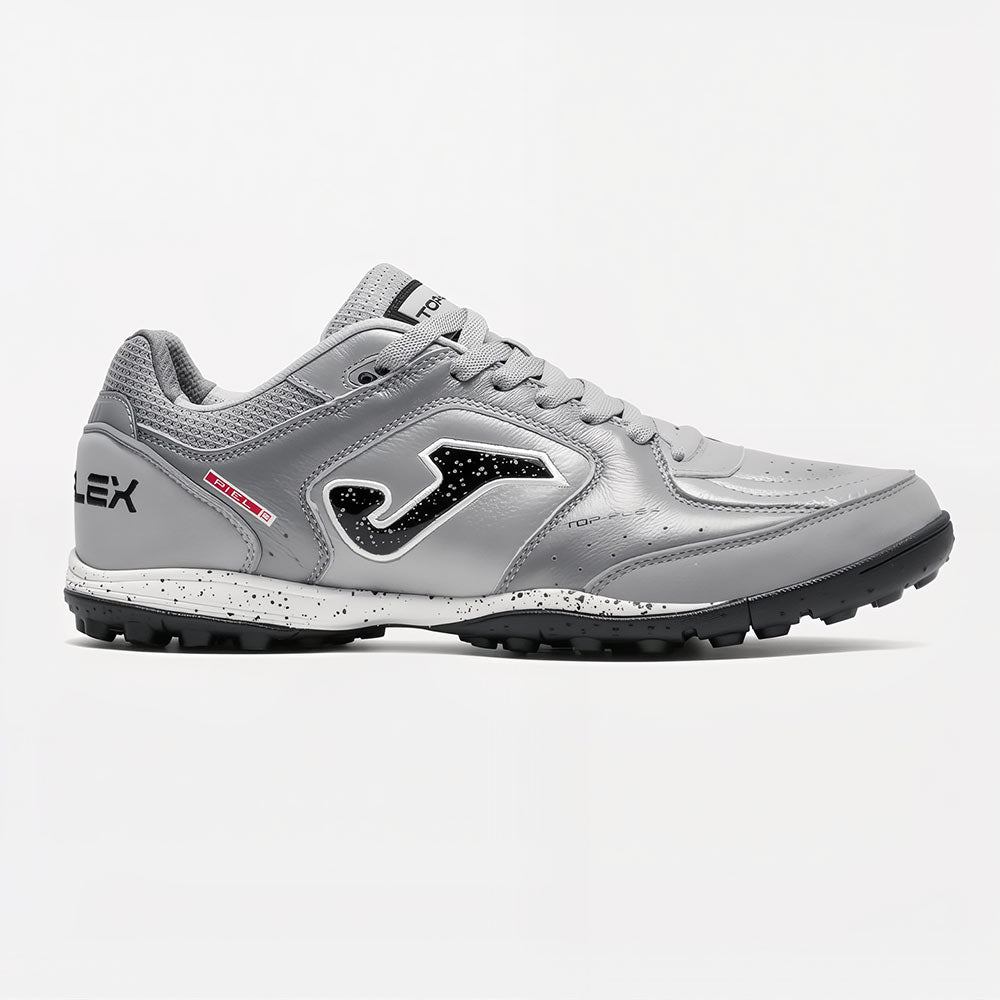 Zapatillas Futbol Top Flex TURF Gris Claro