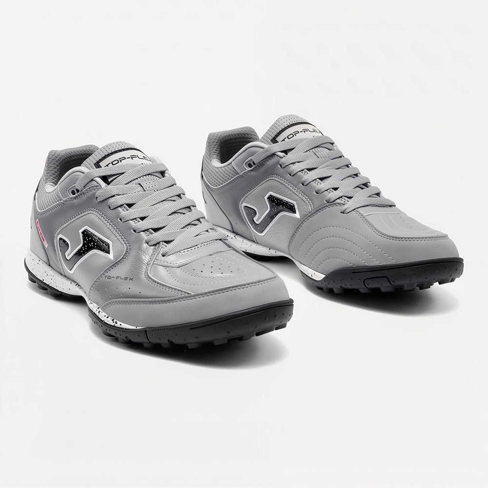 Zapatillas Futbol Top Flex TURF Gris Claro