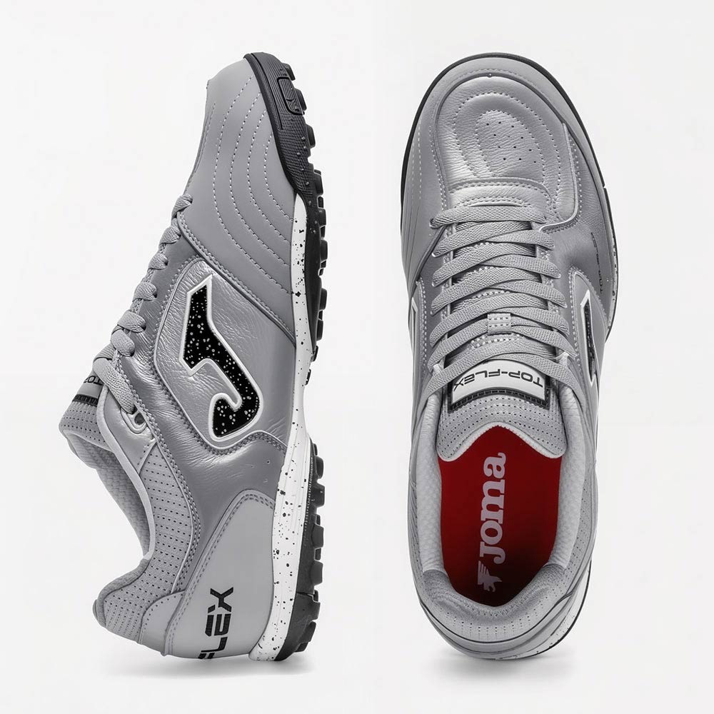 Zapatillas Futbol Top Flex TURF Gris Claro